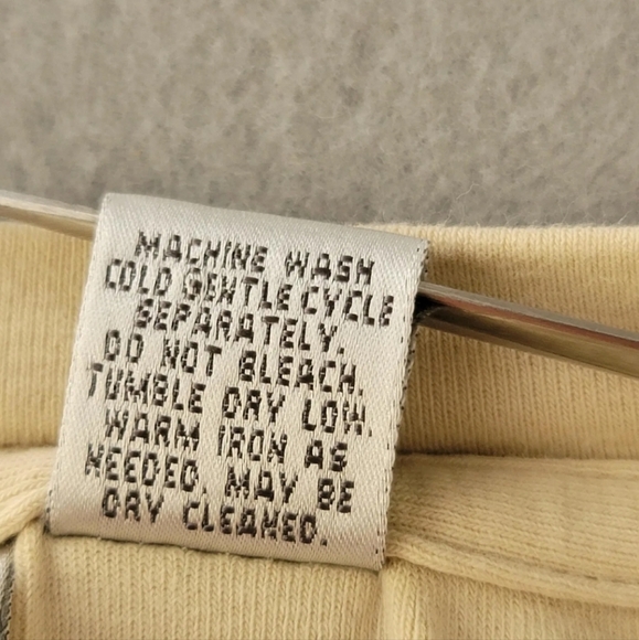 CHICOS The Ultimate Tee sz 1  Tan  Short Sleeve Round Neck Cotton Modal - Picture 4 of 7